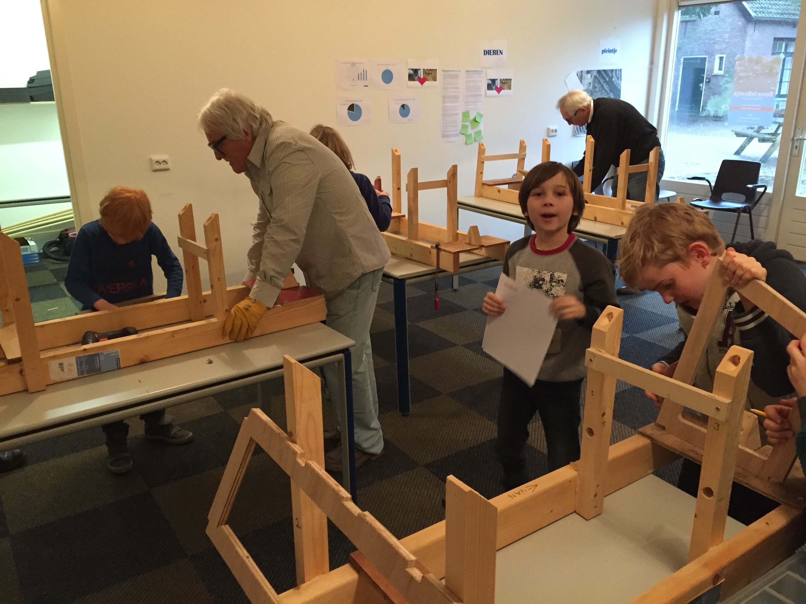 Gestart met vloot van 19 boten!